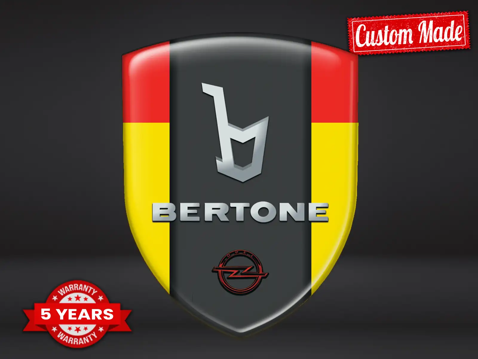 Bertone Pare-Chocs Sur Mesure Course Personnalisables Solides